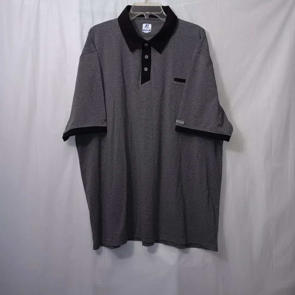 RUSSELL ATHLETIC DRI- POWER POLO  SHIRT - Picture 2 of 8